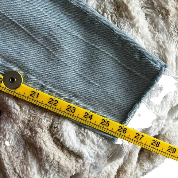 Frame Women’s Le Garçon Distressed Jeans Light Wash Size 25 Contemporary Chic - Picture 9 of 10